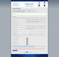 Внутренняя страница с таблицами, сообщениями и формами Внутренняя страница с таблицами, сообщениями и формами